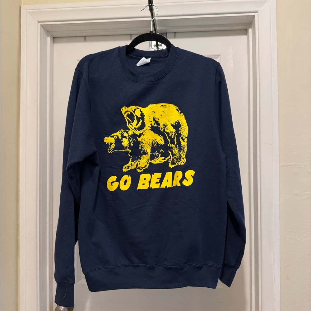 'Go Bears' Navy Sweater